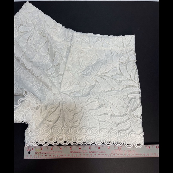 PARKER Designer Lace Shorts Dressy Lace Size 4 - Picture 16 of 16